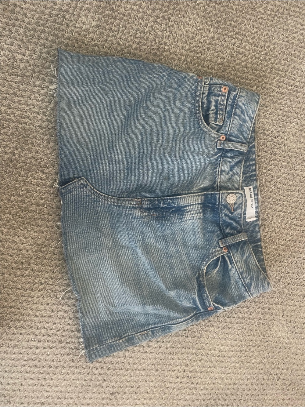 Classic Blue Denim Women's Garage skirt
